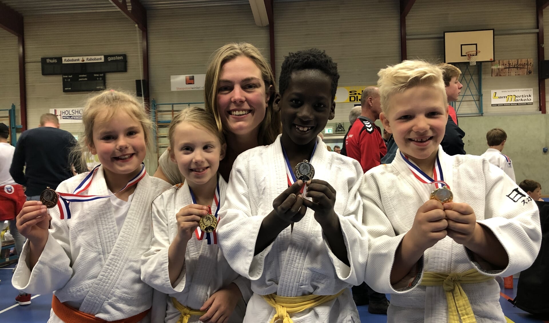 Jeugdselectie Judo Zutphen. Foto: PR