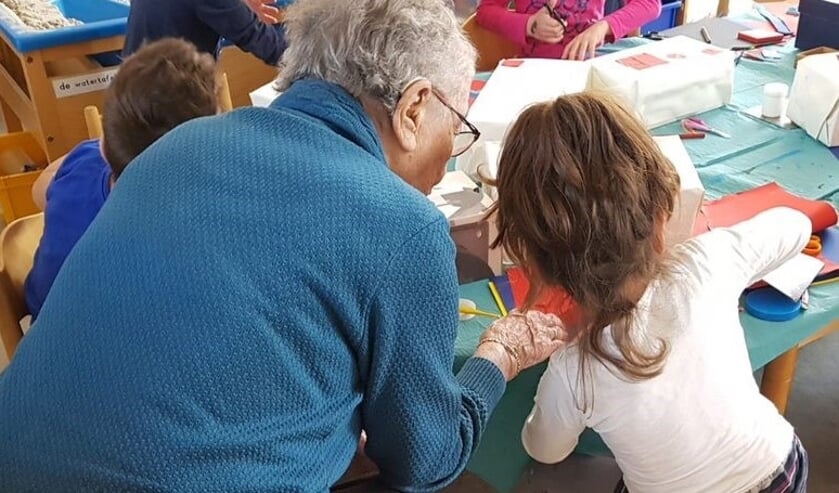 De creativiteit van de leerlingen van CBS 't Loo wordt volop gestimuleerd. Foto: PR