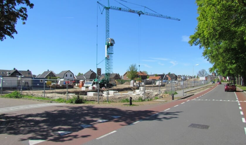 De bouwlocatie aan de Haaksbergseweg in Neede. Foto: Rob Stevens