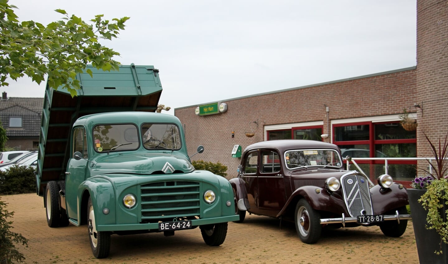 Citroën bij de entree van het Hart Eefde. Foto: Liesbeth Spaansen