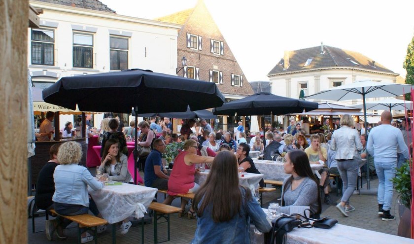 De Markt in Aalten wordt ingericht als wijncafé. Foto: PR