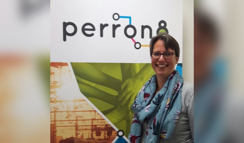 Margriet van der Veer, aanspreekpunt van Perron 8 in Berkelland. Foto: PR