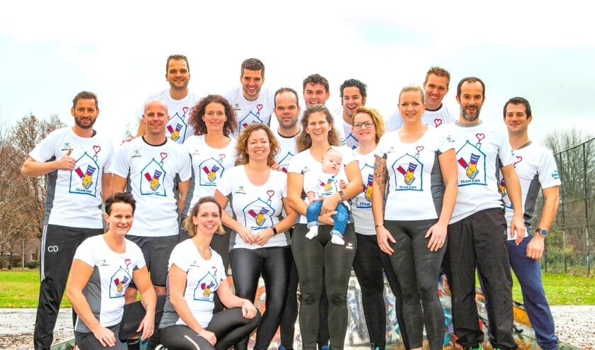  Homerun team Emy, zij lopen voor het Ronald McDonald huis. Foto: PR
