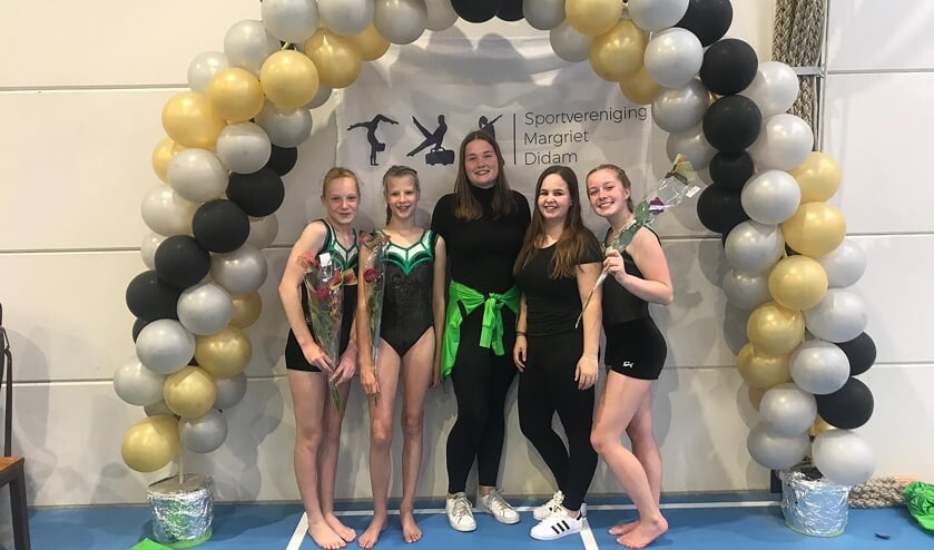 Vlnr: Renee, Lisa, Lisa, Aurora en Marit. Foto: KSH
