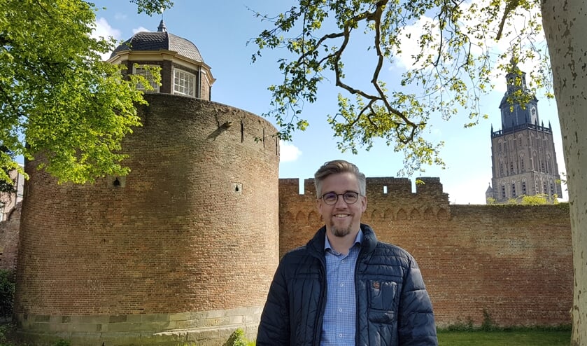 Hendrik Haafkens heeft, zo'n 560 jaar na de bouw, het initiatief genomen om de Bourgonjetoren weer open te stellen. Foto: PR