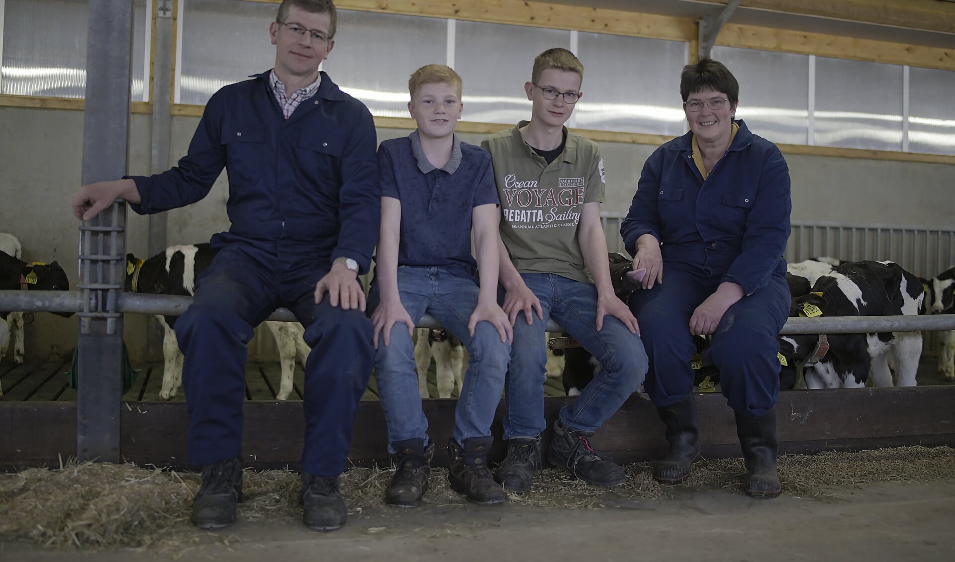 De familie Hesselink is de winnaar in de categorie Vleesvee. Foto: PR