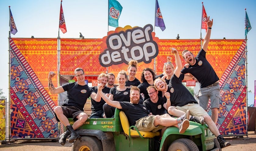 De organisatie van Over De Top. Ramon Heijnst ontbreekt op de foto: Foto: Koolmees Photography