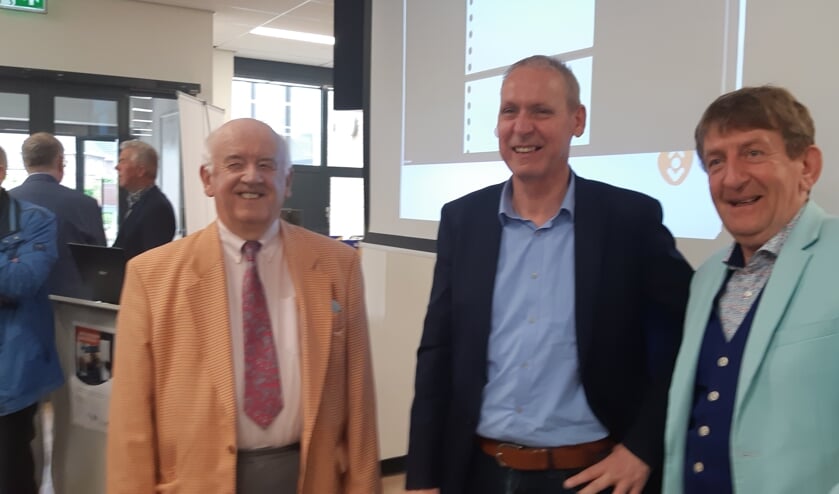 Vlnr. Ben Verhey, Jos Hoenderboom en Wim Hilgeman. Foto: Ferry Broshuis