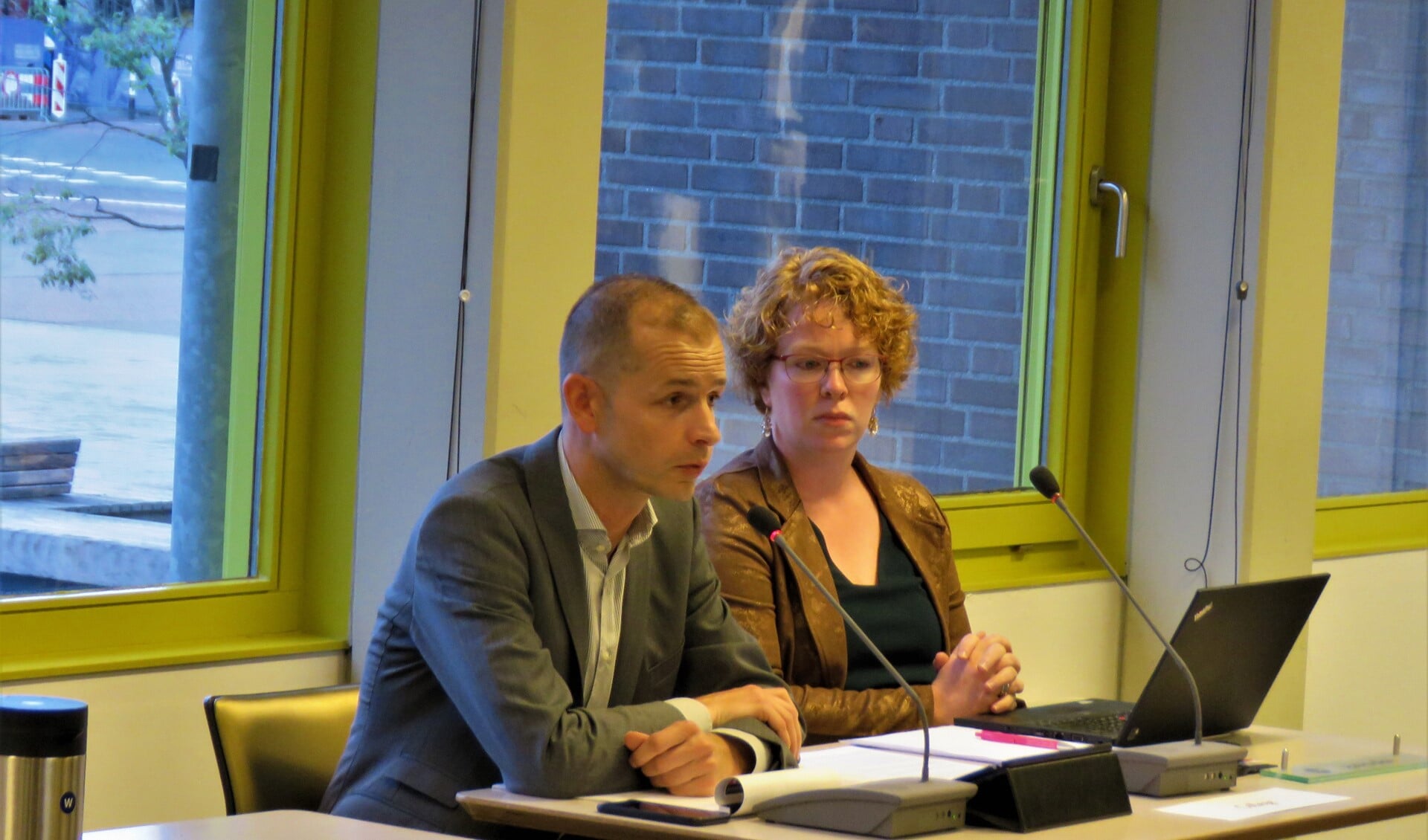 Voorzitter van het dagelijks bestuur van Laborijn en wethouder van Doetinchem Jorik Huizinga, hier tijdens een raadsvergadering Foto: archief