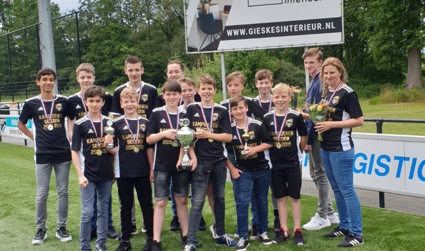 Mooie afsluiting voor JO13-3. Foto: PR