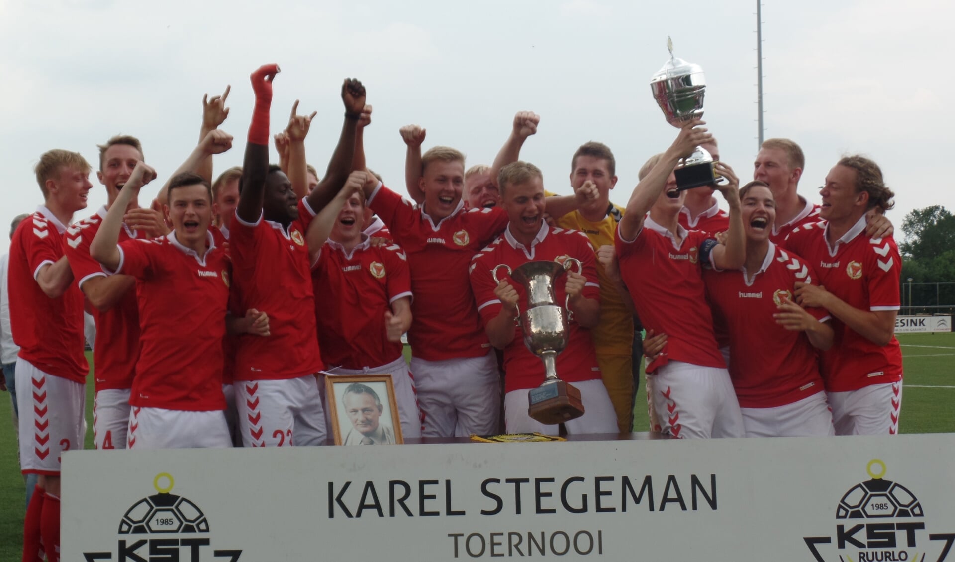 Het winnende team van Kalmer DD uit Zweden. Foto: Jan Hendriksen.