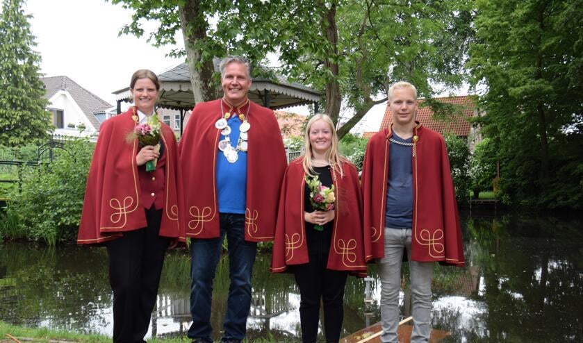 De Zieuwentse koningsparen van 2018. Foto: PR