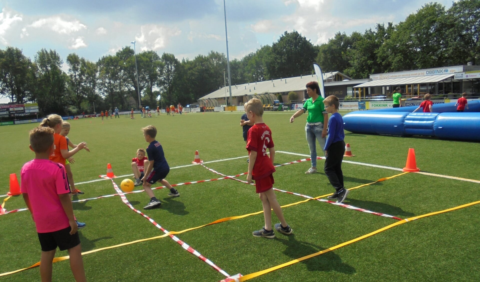 De organisatie van de vernieuwde sportdag was in handen van Sportfederatie Berkelland en Beweegwijs.Foto: PR. 