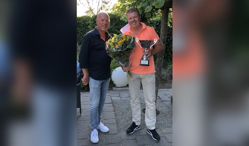 De winnaar van het Reurls Open, Wouter Dolphijn (rechts). Foto: PR