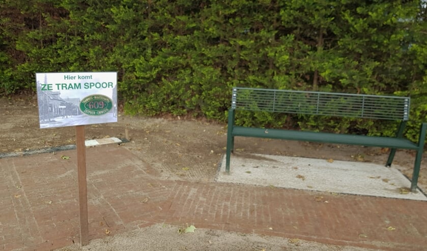 Het groen moet nog aangeplant en het informatiepaneel geplaatst. Als dat klaar is, is Baak een uniek stukje historie rijker. Officiele opening op zaterdag 15 juni. Foto: Alice Rouwhorst