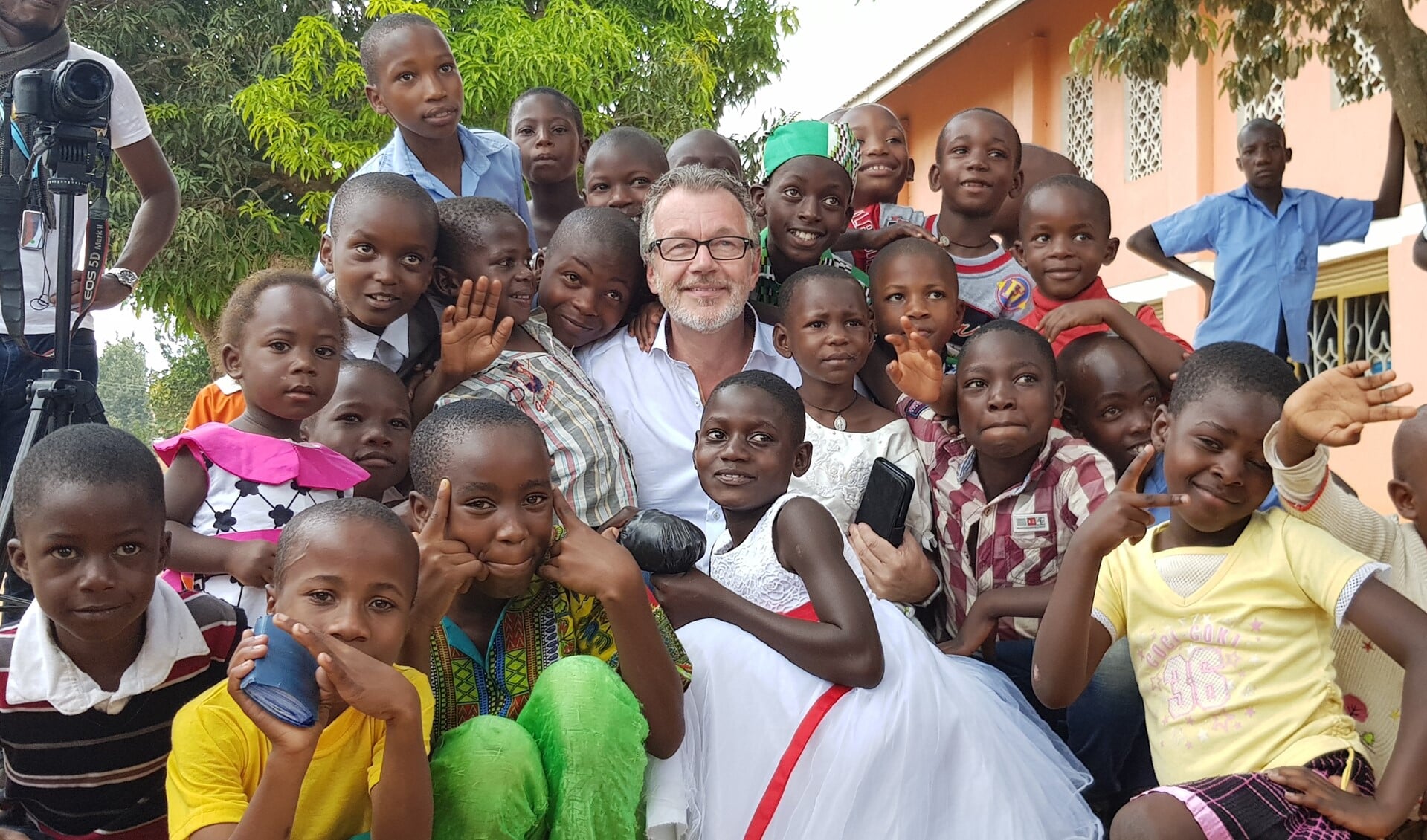 Gerrit Grievink zag onlangs in Oeganda de positieve impact van zelfs een relatief klein project. Foto: PR