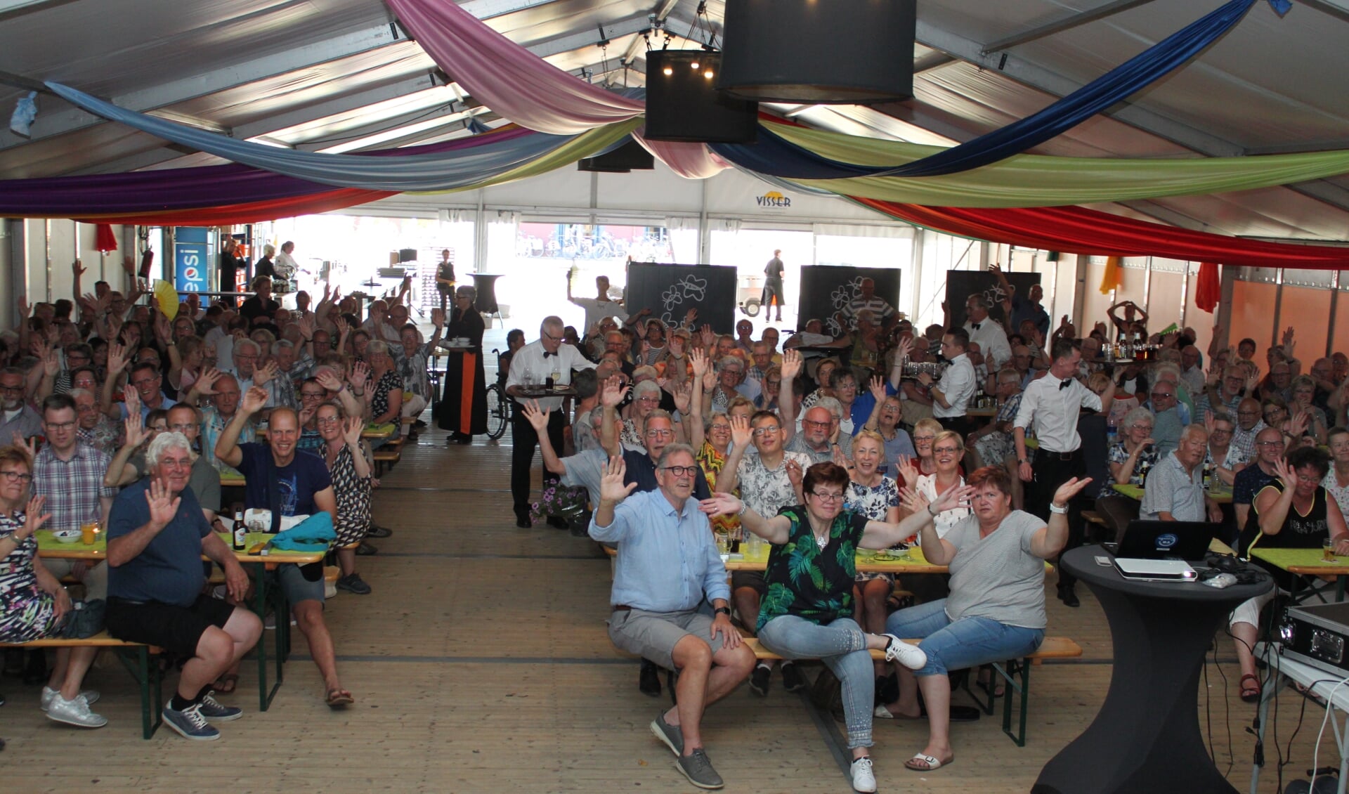 Het was gezellig bij het feest voor de vrijwilligers van Elver. Foto: PR