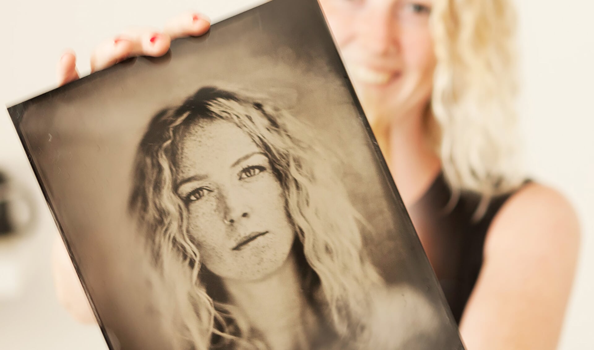 TinType maakt 'natte plaat' portretten met zilver en collodium op aluminium platen. Foto: PR