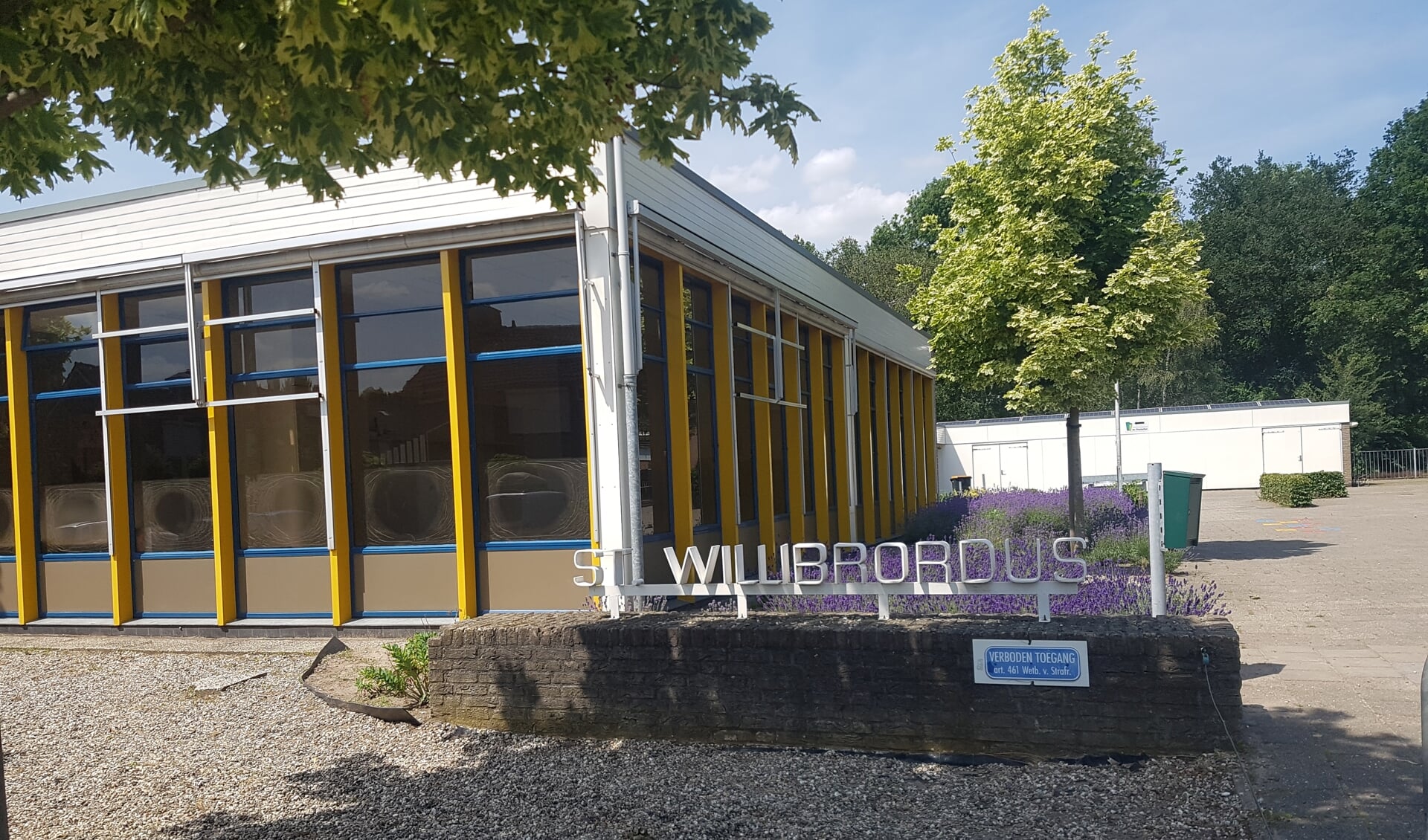 Het schoolbestuur wil zo snel mogelijk beginnen met de nieuwbouw van de Willibrordusschool/'t Palet. Foto: Kyra Broshuis