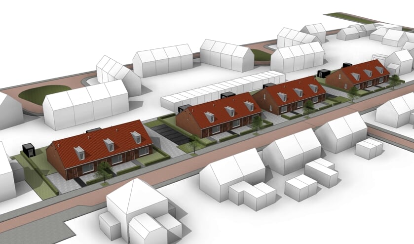 Een impressie van de nieuwe woningen. Afbeelding: PR ProWonen