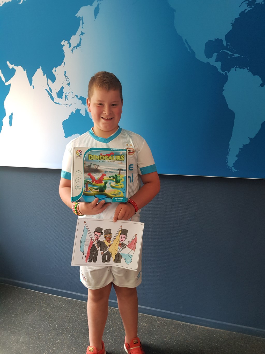 Joep kreeg zijn prijs. Foto: PR