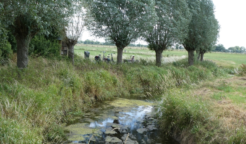 De route van de maand juli voert over allerlei kleine paadjes en weggetjes in het grensgebied. Foto: B. Bruggink