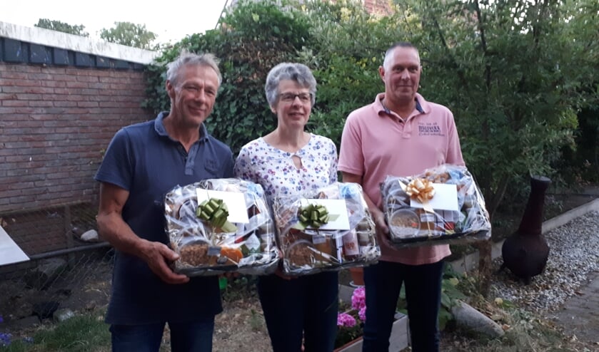 V.l.n.r. Henk Goossens, Coby Pleiter, Erik Boeijink. Foto: Jeanette Wilterdink