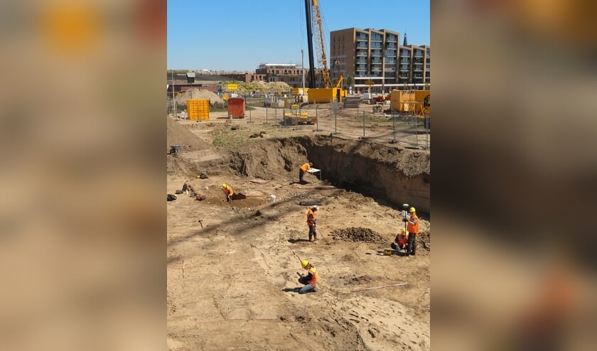 Archeologen van de gemeente Zutphen deden de afgelopen weken opgravingen naar een van de oudste bedrijfscomplexen van De Mars: zaagmolen De Zwaan. Foto: PR
