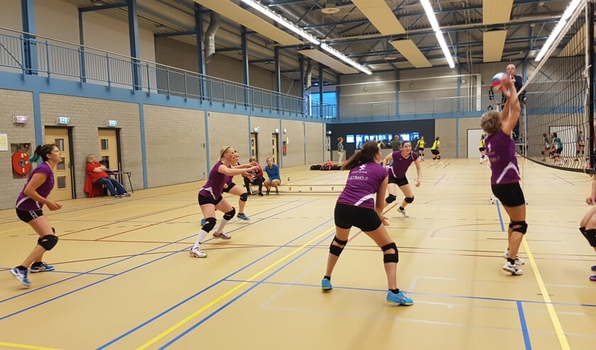 De Klappers in actie tijdens het NK Recreanten in Utrecht. Foto: eigen foto