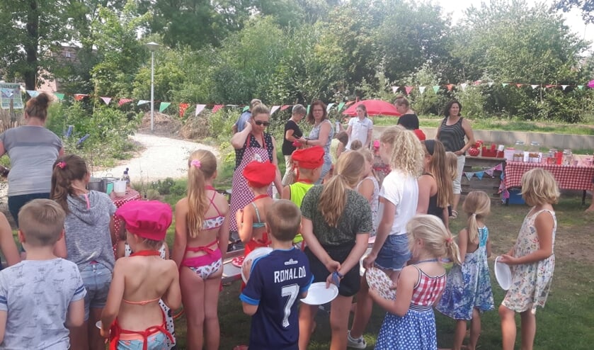 Veel belangstelling voor het pannenkoekfestijn. Foto: archief 2018
