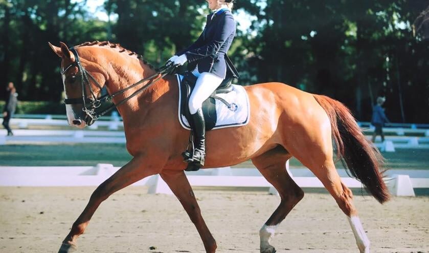 Lieke Walvoort met Conquista. Foto: PR