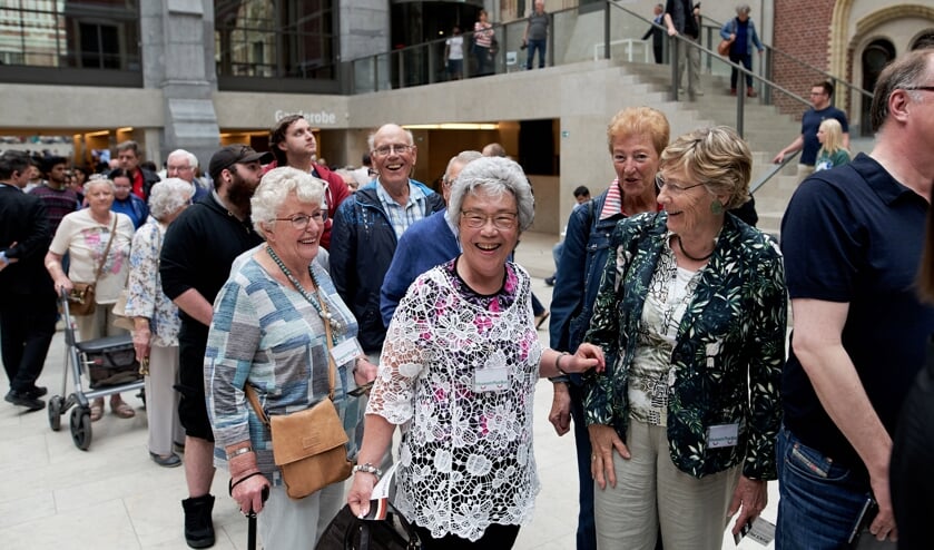 Met de Museum-Plus-Bus naar het Rijksmuseum. Foto: Milagro Elstak