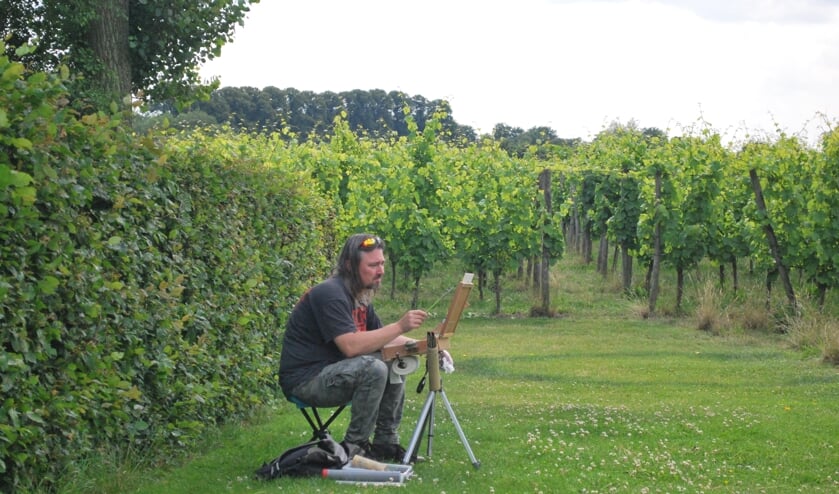 Tommy Bauling aan het werk. Foto; PR