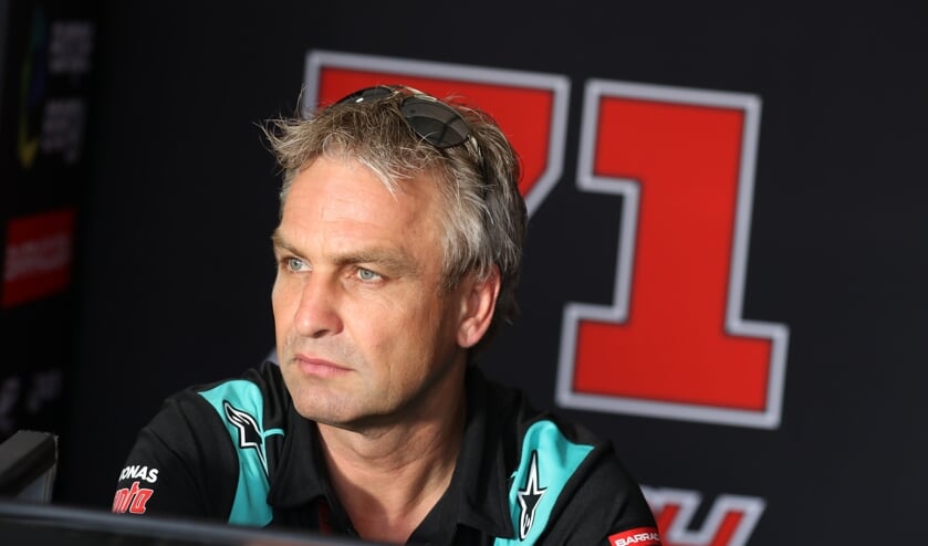 Toreif Hartelman is rijdersanalist bij de MotoGP. Foto: Henk Teerink