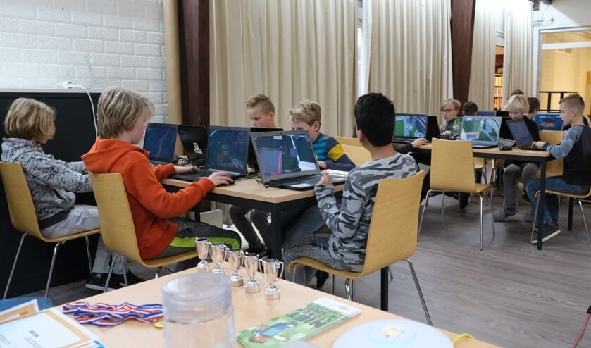 Voor de vorige editie van de Minecraft-wedstrijd was veel belangstelling. Foto: PR