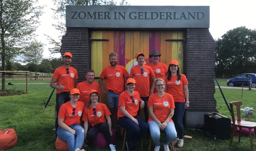 Het Barlose team. Foto: Eva Schipper