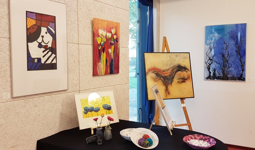 Enkele werken uit de tentoonstelling. Foto: PR B Art