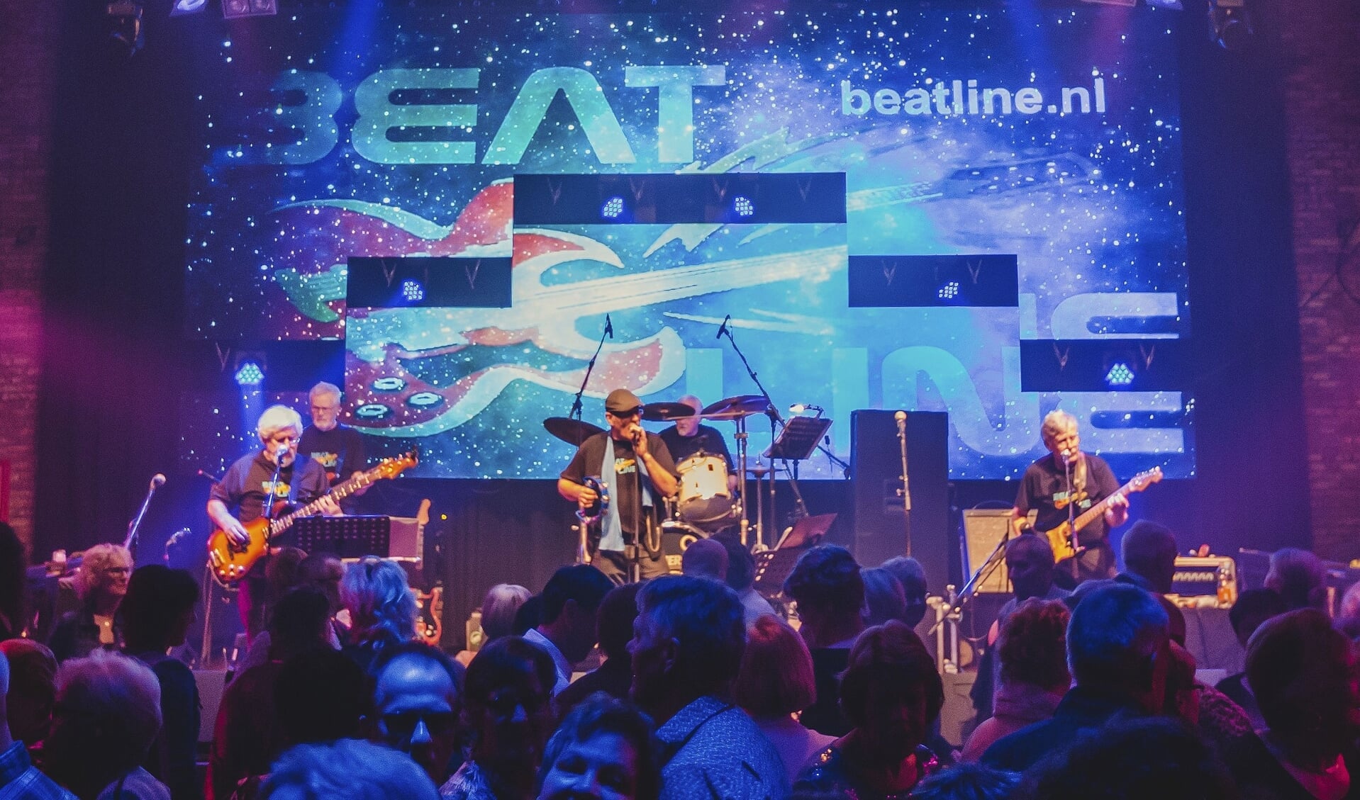 Beatline tijdens een optreden in Lucky. Foto: PR