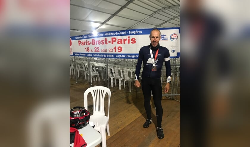 Eric Knipscheer fietste 1200 km in 84 uur. Foto: PR