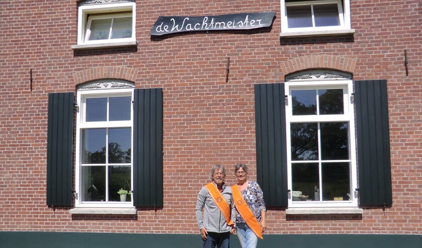 De koningin en haar partner voor ‘de Wachtmeister’. Foto: Walter Hobelman