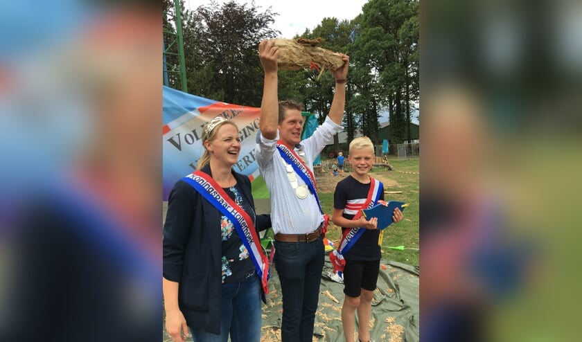 Henny Roerdink is de nieuwe schutterskoning van Holterhoek. Foto: PR