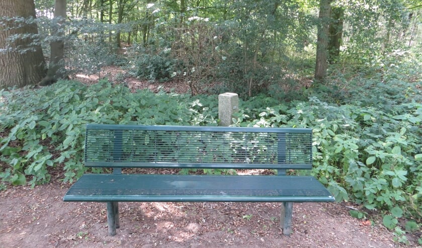 Het bankje aan de Brandenweg. Foto: Bernhard Harfsterkamp