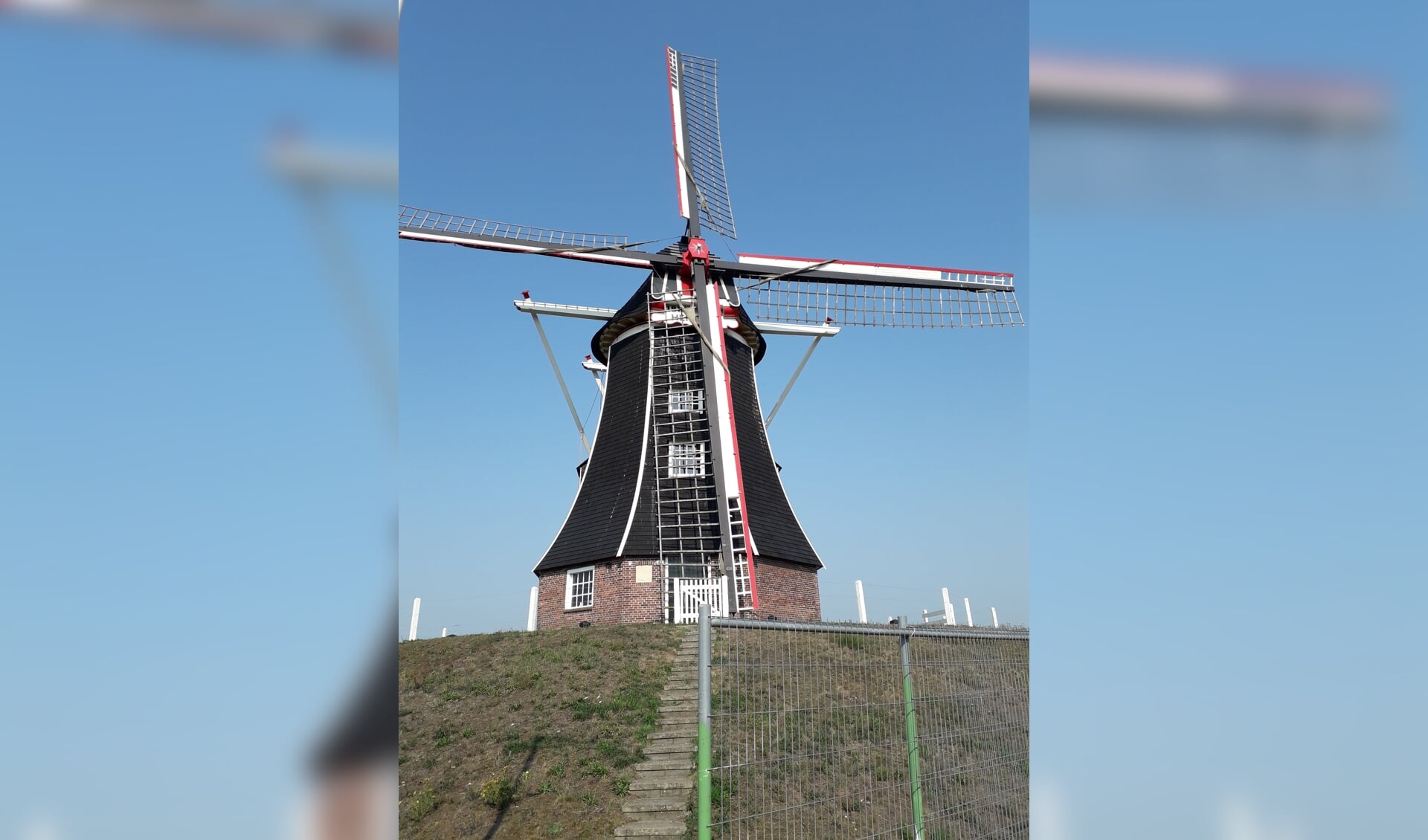 De monumentale molen is aanstaande zaterdag te bezoeken. Foto: PR Hermien