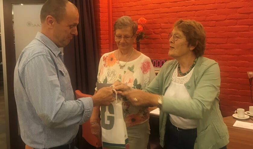 vlnr Cezar Birsan, Mies Nees en Klazien Hartemink. Foto: Egbert Moester