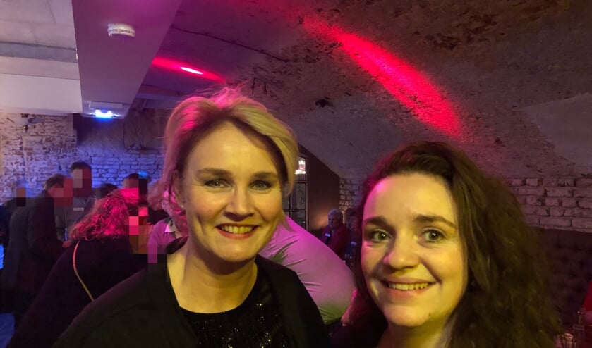 Eigenaresse Sabrine Wezendonk van Uffie’s (rechts) en matchmaker Getty Schepers van Dating Oost. Foto: PR