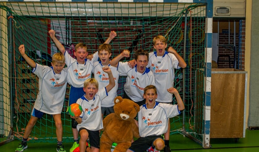De winnaar bij de jongens was het team Pierson Army van de Piersonschool. Foto: PR