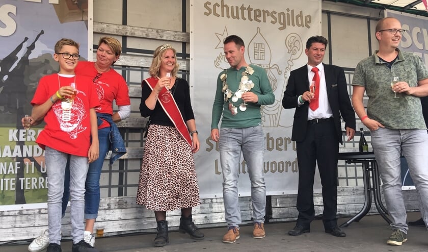 De schuttershoogheden van 2019 zijn bekend; Jens Hones, Marieke Weevers en Dirk Pothof. Foto: Barbara Pavinati