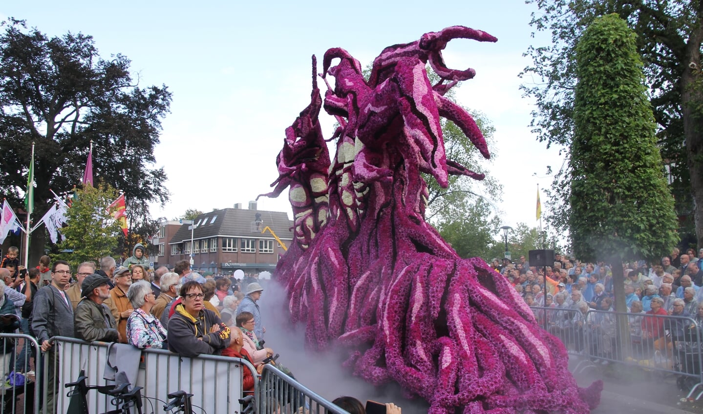 'Dood hout' door corsogroep De Witte Brug. Foto: Annekée Cuppers