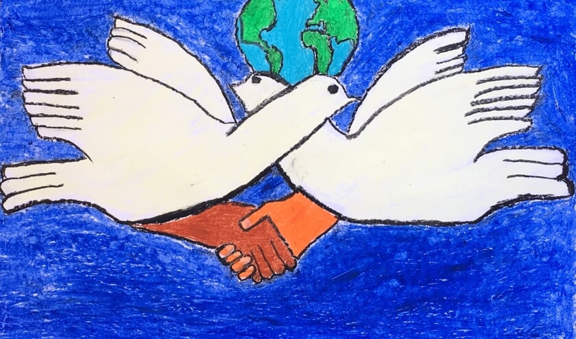 De poster van Rens van Tuijl van de Bontebrugschool, die in 2018 de publieksprijs won. Foto: PR