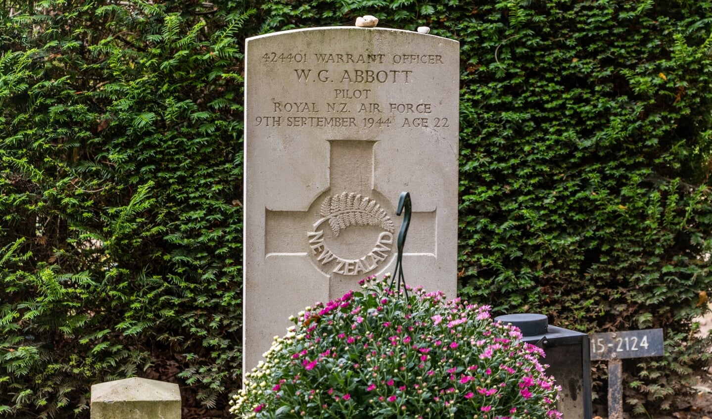 Het graf van Bill Abbott. Foto: Henk Derksen